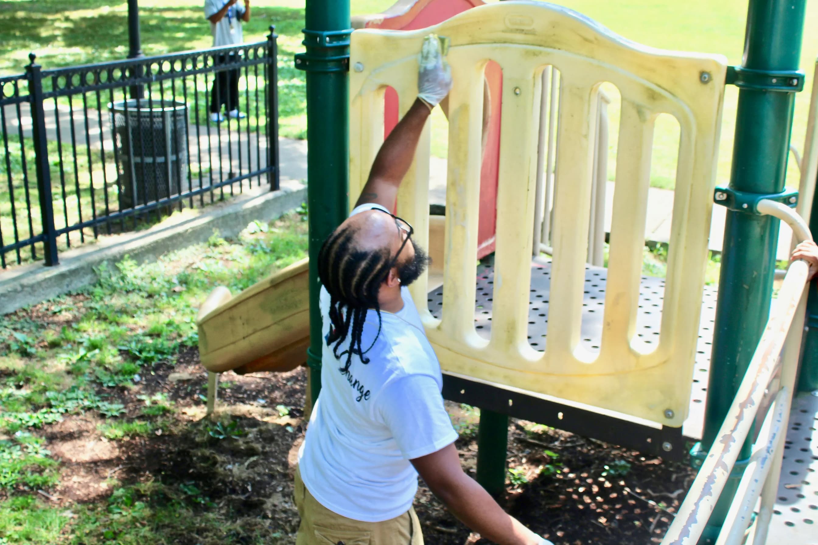 Community garden harvest — Culture Change community work in Trenton, Mercer County, New Jersey